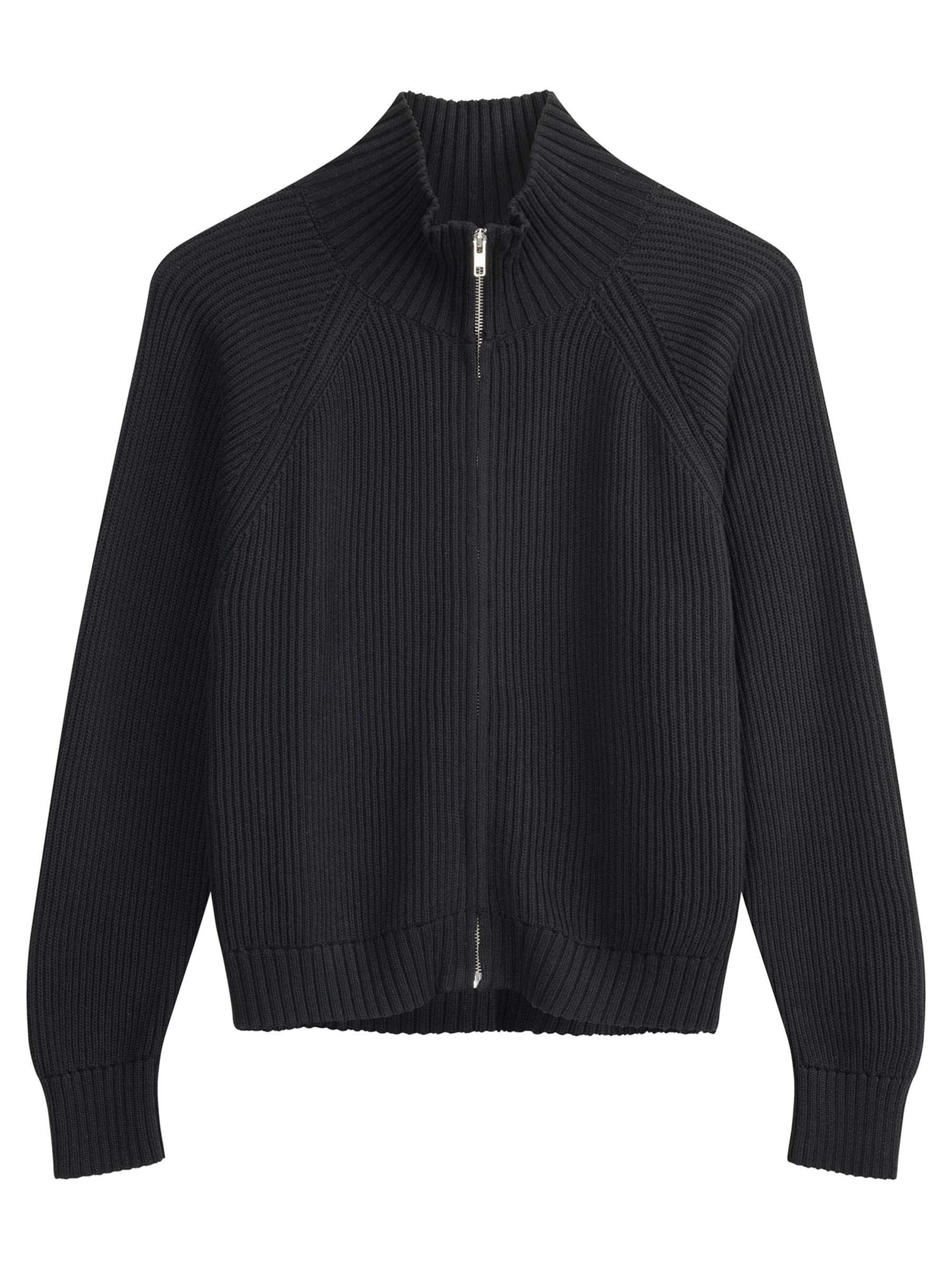 MELA Kardigán 'Kamuka' - fekete: elől