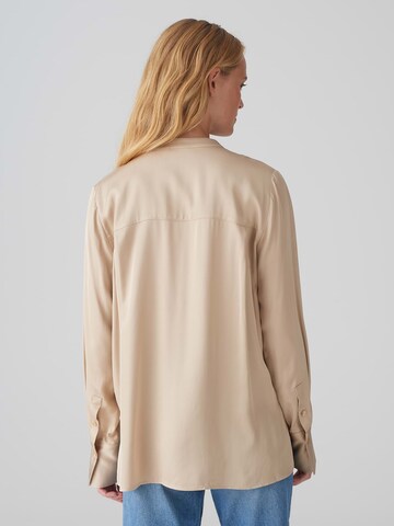 OPUS Blus 'Fanji' i beige