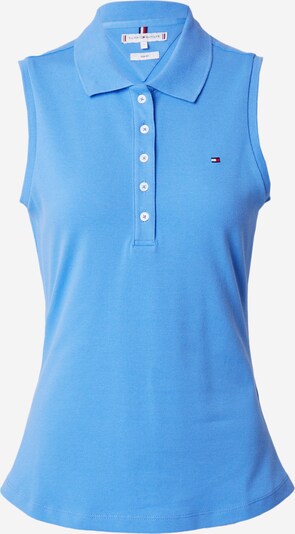 TOMMY HILFIGER Тениска '1985' в морскосиньо / лазурно синьо / червено / бяло, Преглед на продукта