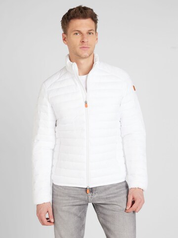 SAVE THE DUCK Between-season jacket in White: front