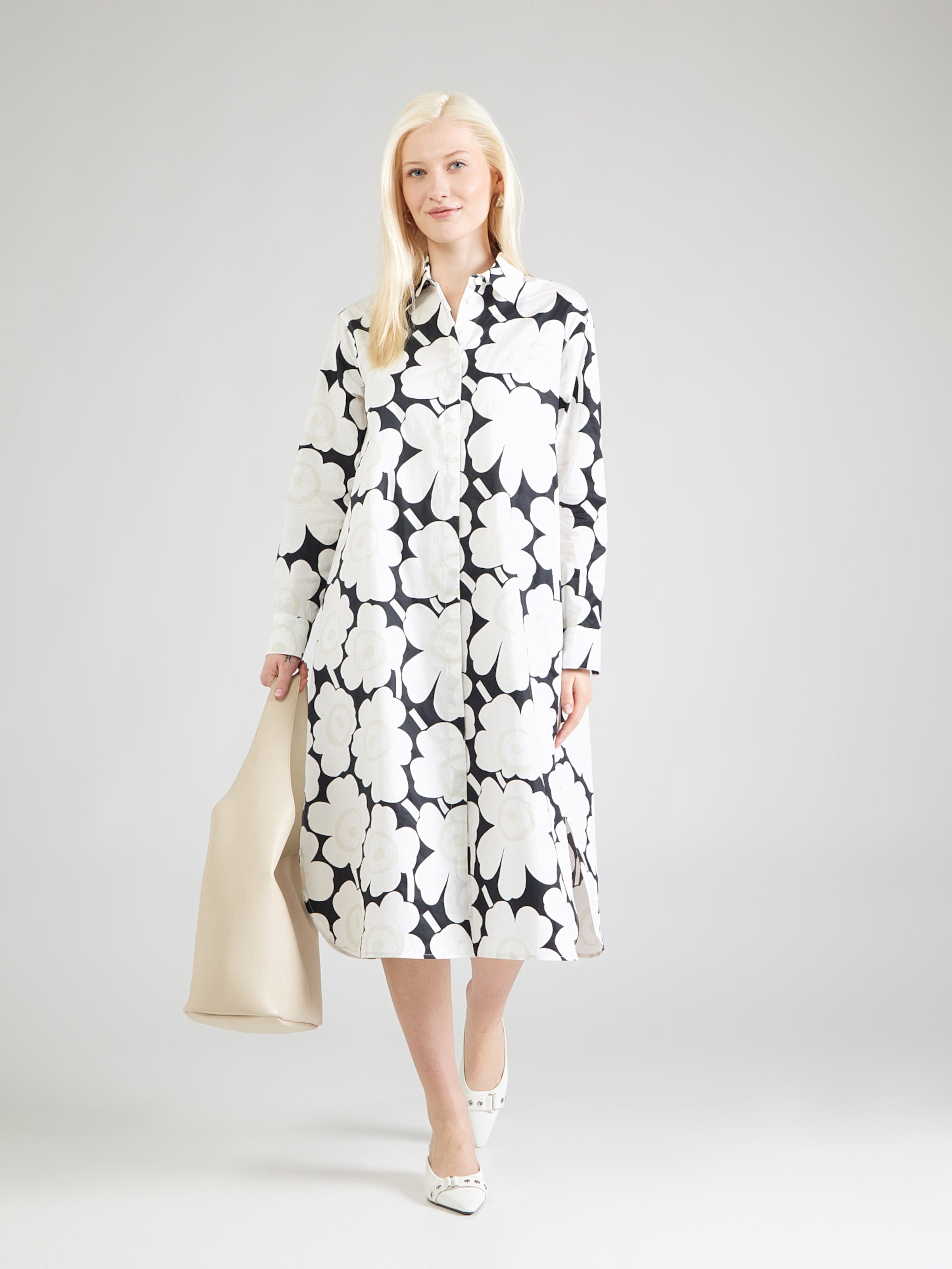 marimekko runoelma unikko shirt dress Runoelma Unikko