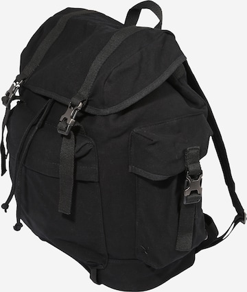 DAN FOX APPAREL Backpack 'Eymen' in Black: front
