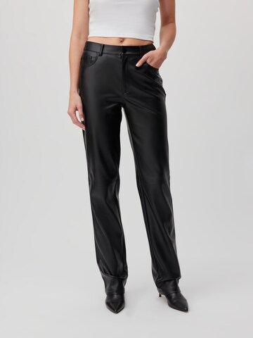 LeGer by Lena Gercke Regular Trousers 'Philine' in Black: front