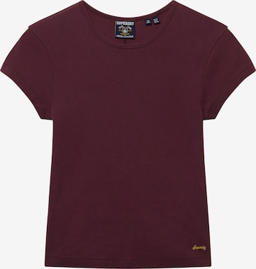 Superdry & Co T-Shirt 'Athletic Essential' in Rot: Vorderseite