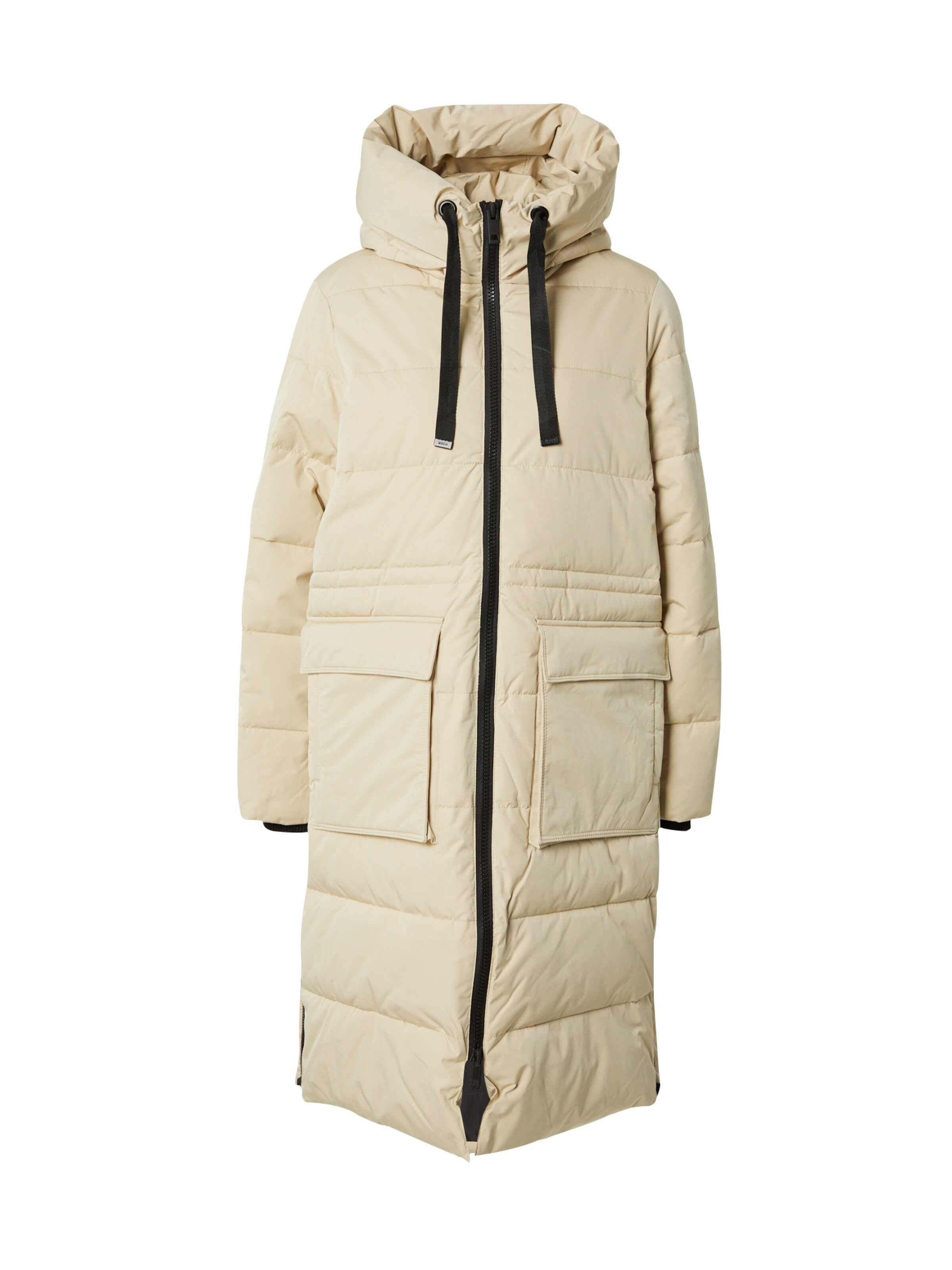 MSCH COPENHAGEN Vinterfrakke 'Pavinaria' i beige: forside