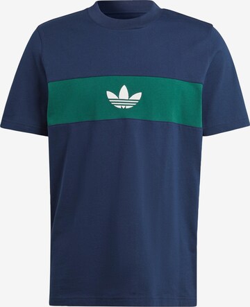 ADIDAS ORIGINALS T-Shirt 'Ny Cutline' in Blau: predná strana