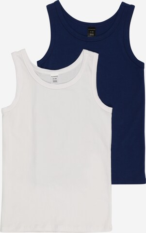 SCHIESSER Undershirt in Blue: front