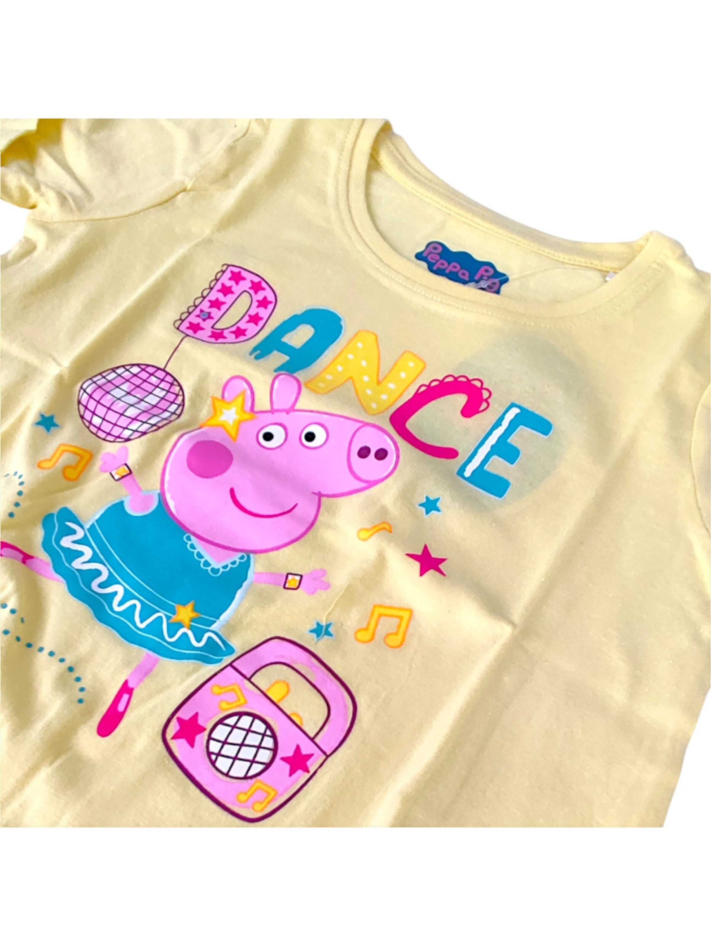 Peppa Pig Shirt 'Peppa Pig' in Yellow