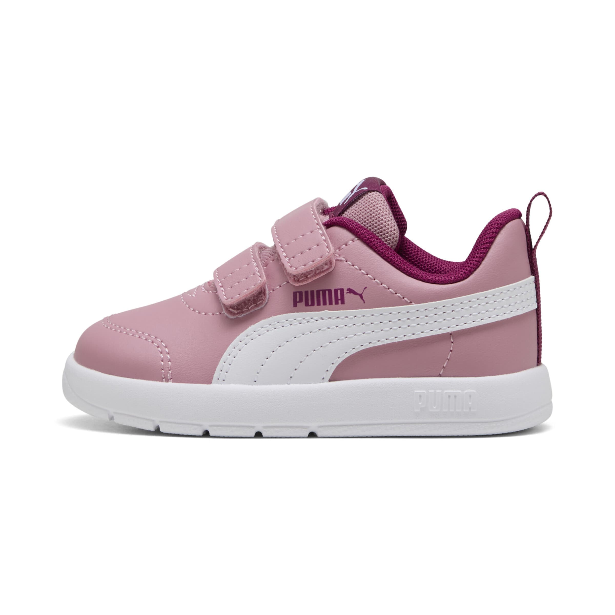 PUMA Sneakers 'Courtflex V3' in Roze: voorkant