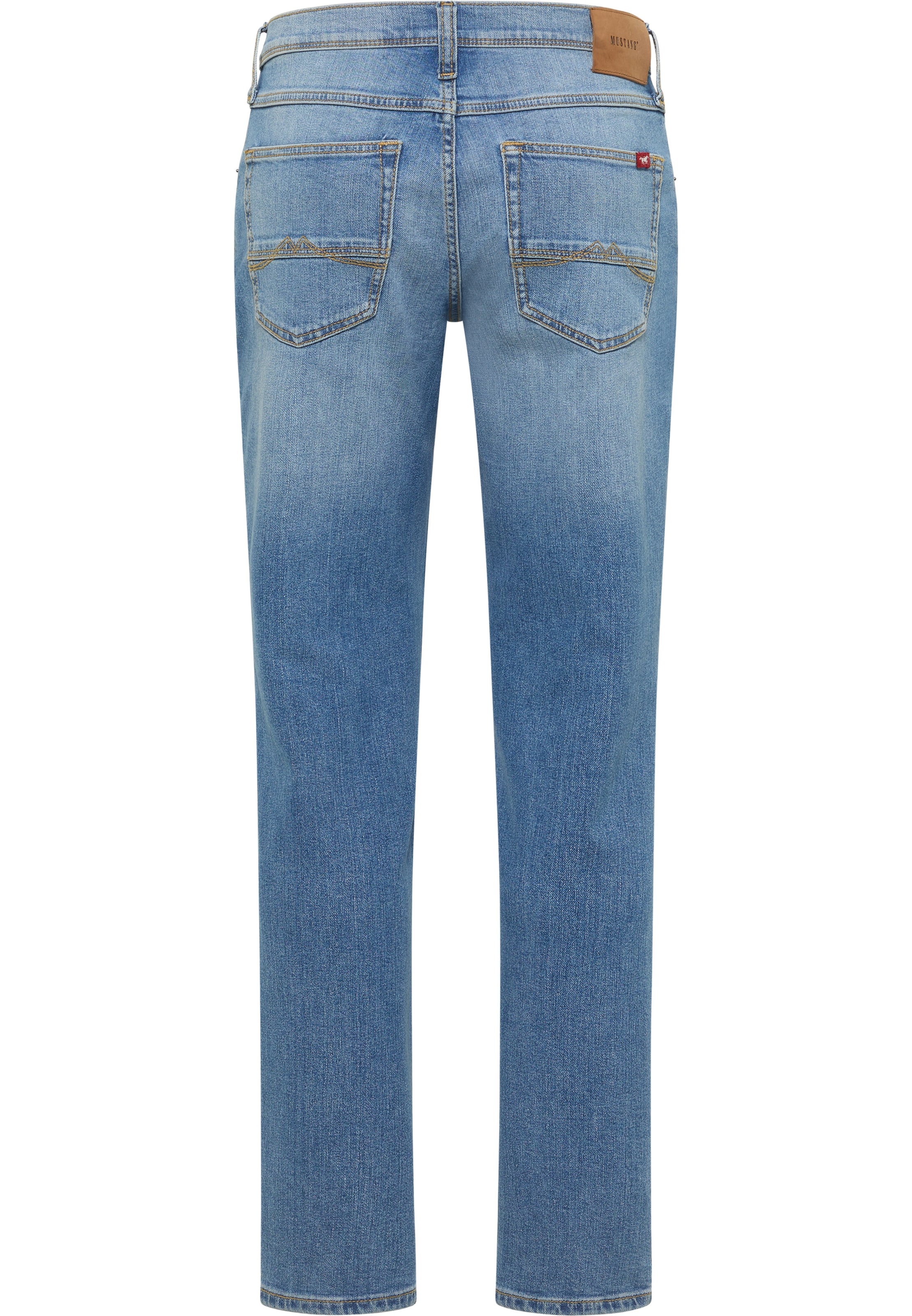 MUSTANG Regular Jeans ' Style Washington ' in Blau