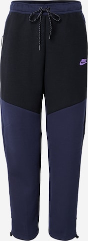 Nike Sportswear Штаны 'TECH FLC' в Синий: спереди