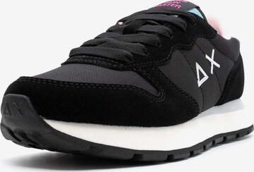 SUN68 Sneakers 'Ally' in Black: front