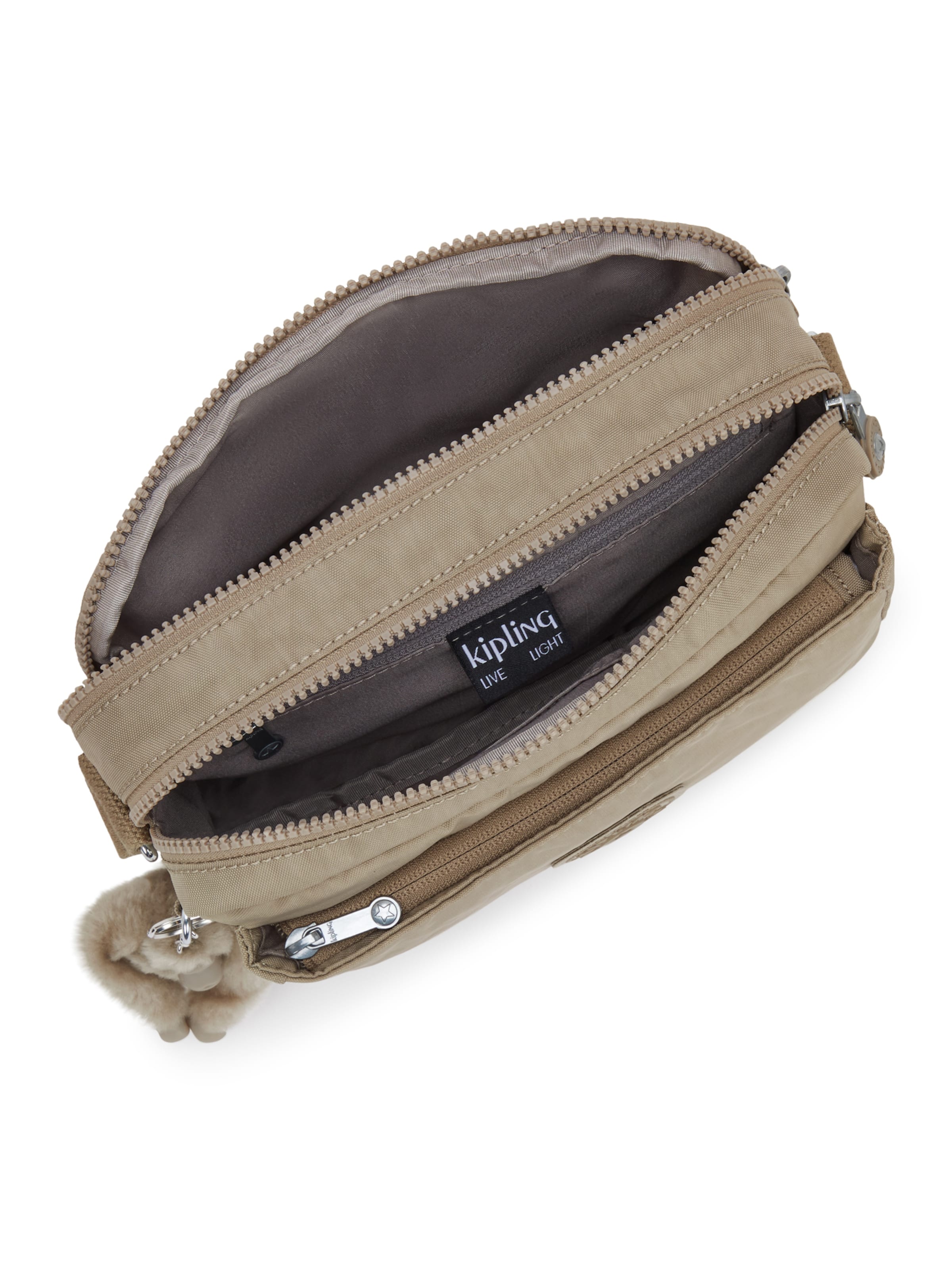 KIPLING Crossbody Bag 'Abanu' in Beige