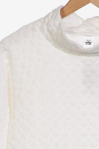 Trigema Sweatshirt & Zip-Up Hoodie in L in White