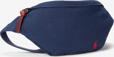 Polo Ralph Lauren Bæltetaske i mørkeblå / knaldrød, Produktvisning