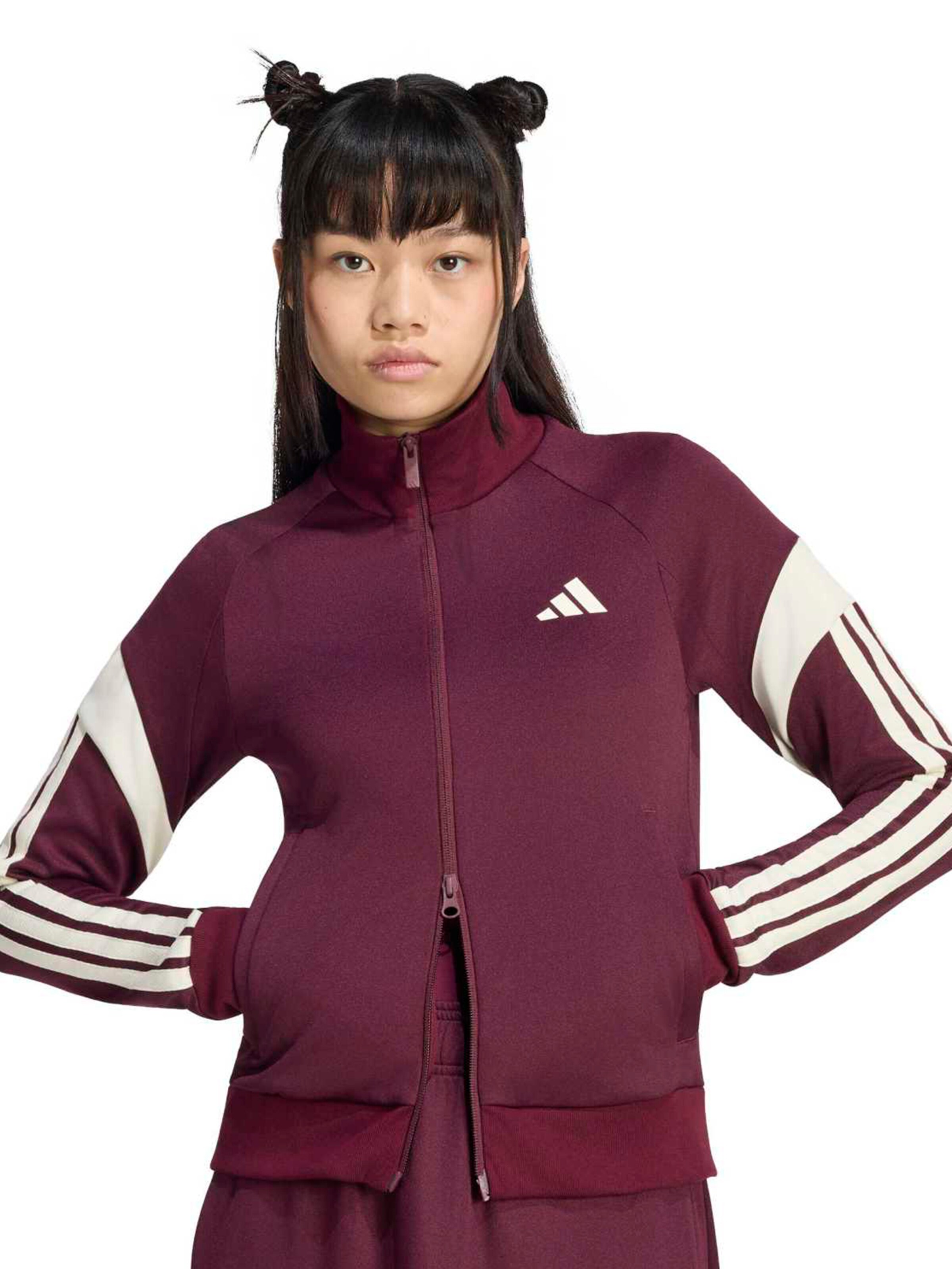 ADIDAS SPORTSWEAR Športna jopa na zadrgo 'HER' | rdeča barva