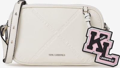 Karl Lagerfeld Sac à bandoulière en rose / noir / blanc, Vue avec produit