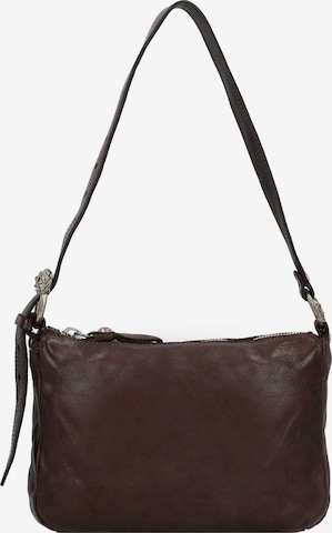 Sac bandoulière Campomaggi en marron : devant