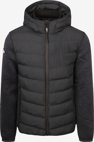 Superdry Wintermantel in Blau: Vorderseite