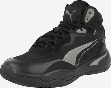 PUMA - Calzado deportivo 'Playmaker' en negro: frente