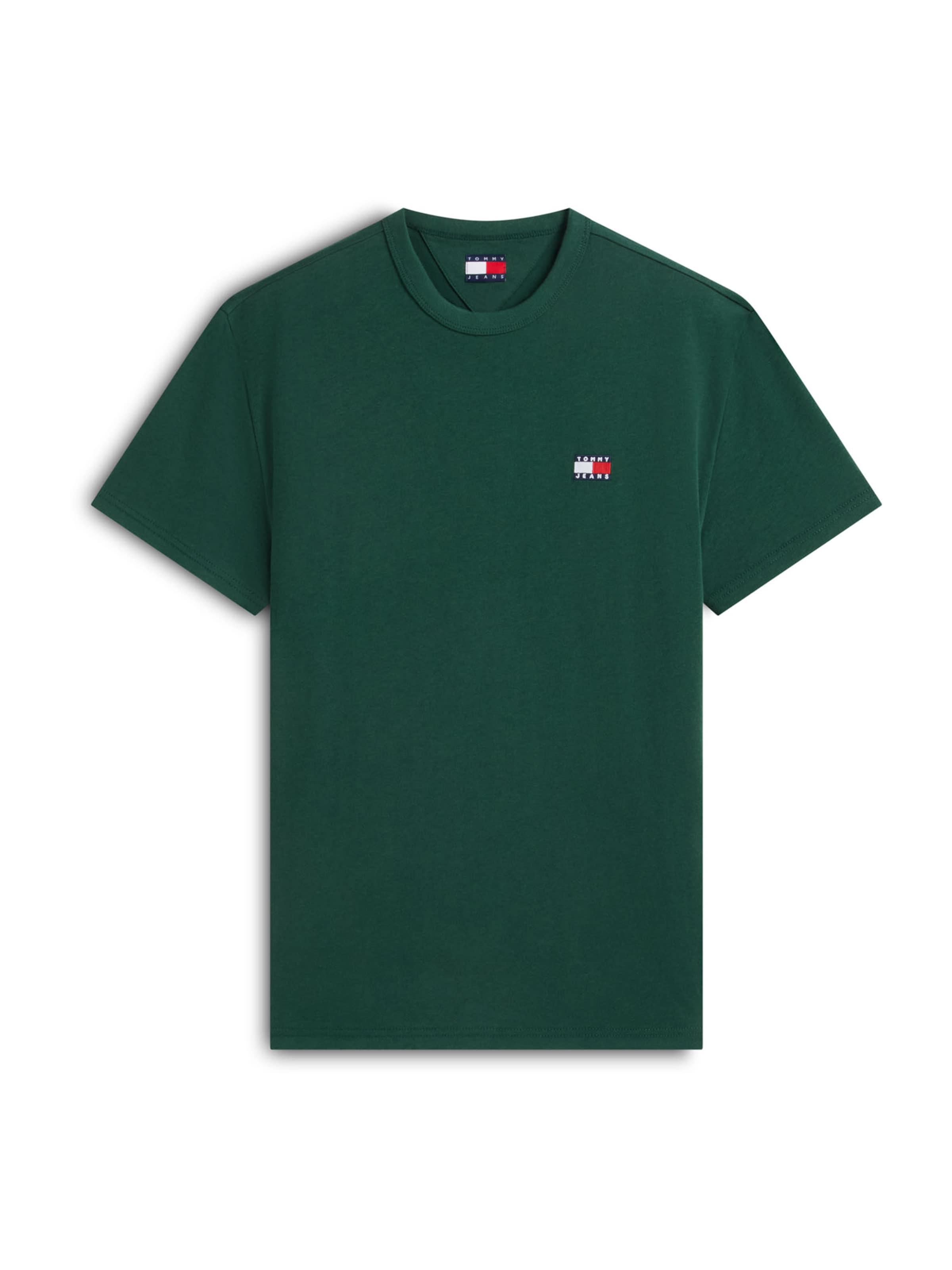 Tommy Jeans Tričko – zelená: přední strana