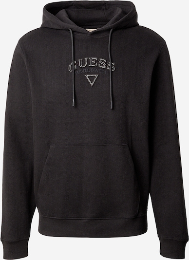 GUESS Sweater majica veličine S u crna / bijela, Pregled proizvoda