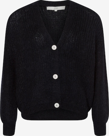 Ipuri Strickjacke in Schwarz: Vorderseite