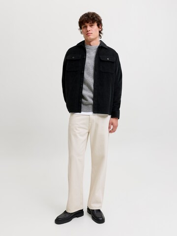 JACK & JONES Regular Fit Hemd 'JJEREGENT' in Schwarz