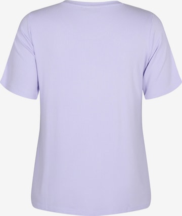 Zizzi - Blusa 'Carly' em roxo