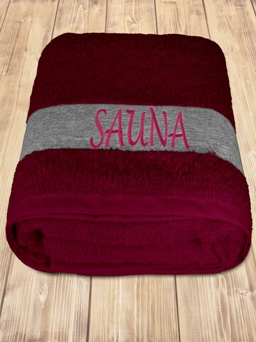 Lashuma Towel 'Lima' in Red