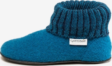 Gottstein Hausschuh ' Hüttenschuhe Alpine Boot FE' in Blau: Vorderseite
