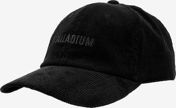 Palladium Cap 'Sign Cap Cord' in Schwarz: Vorderseite