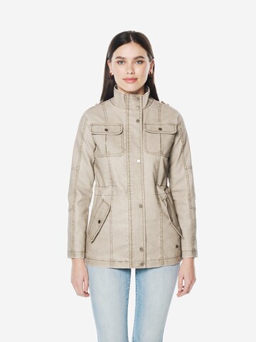 KOROSHI Átmeneti parka - szürke: elől