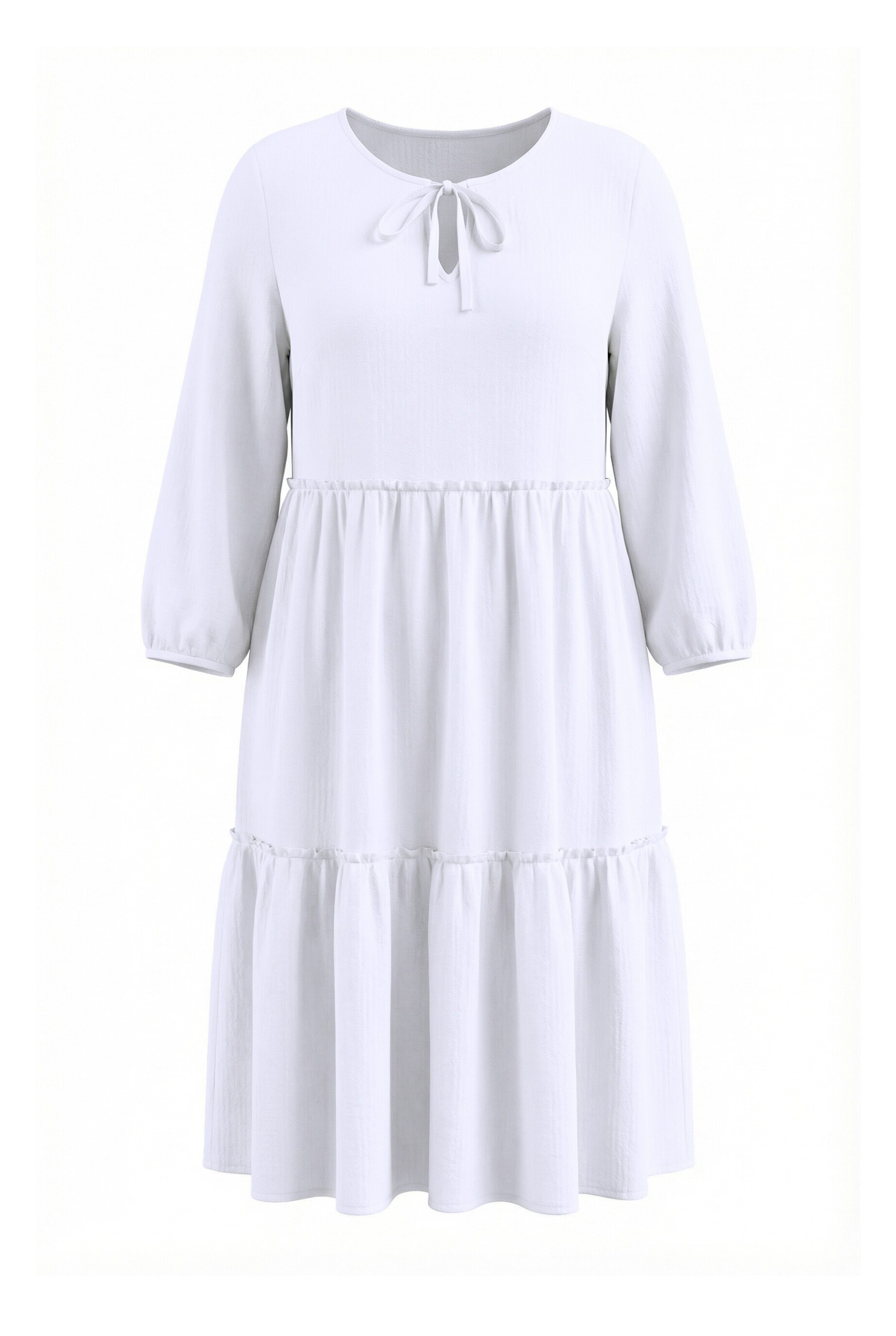 MIAMODA Kleid in Weiß: Vorderseite