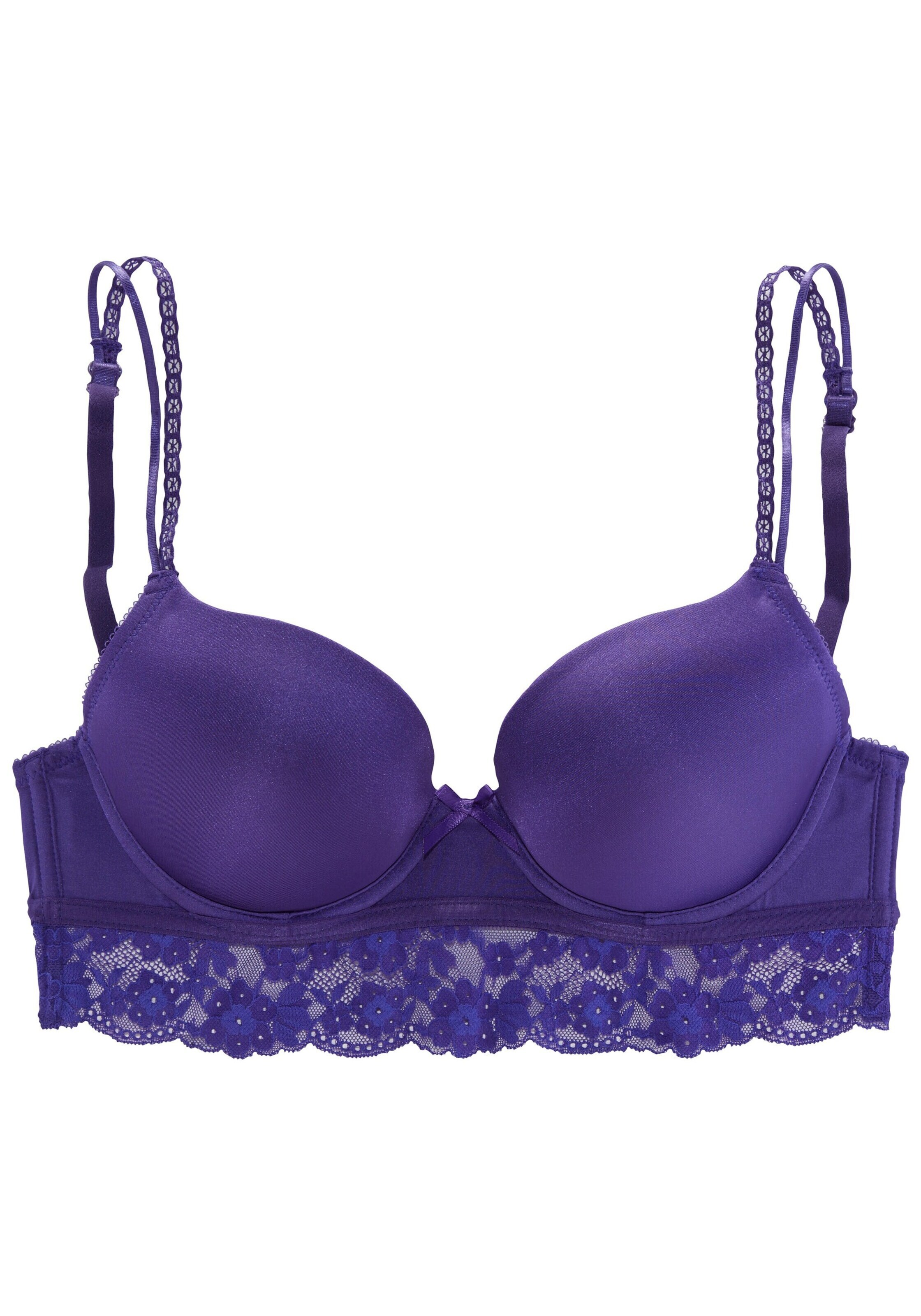 VIVANCE Push-up Bra in Purple: front