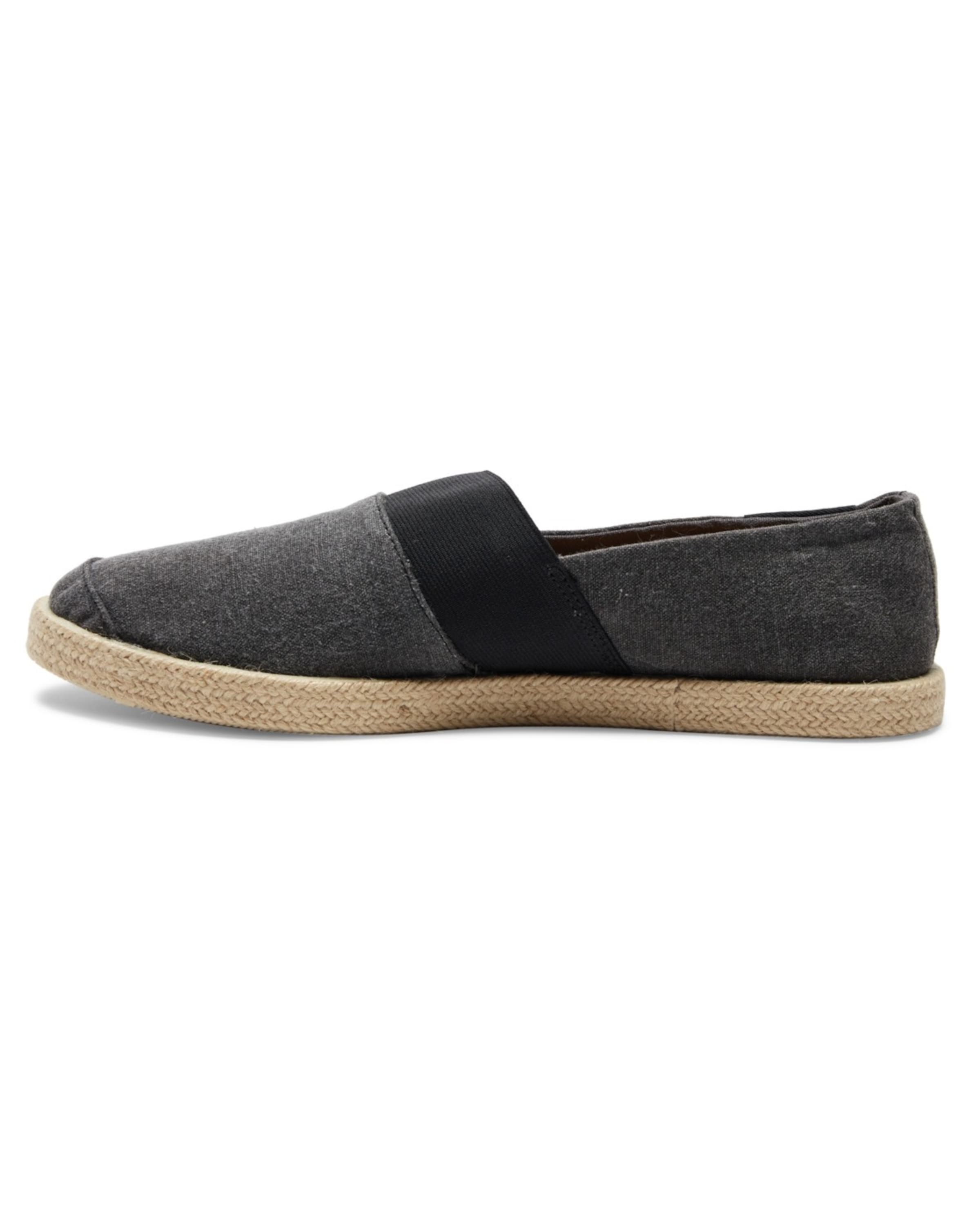 Espadrilles QUIKSILVER en noir : devant