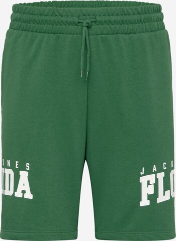 Pantaloni 'CORY' di JACK & JONES in verde: frontale