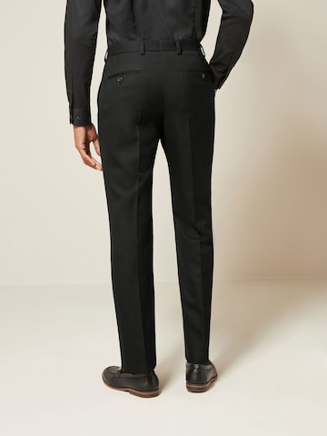 Regular Pantalon à plis Next en noir