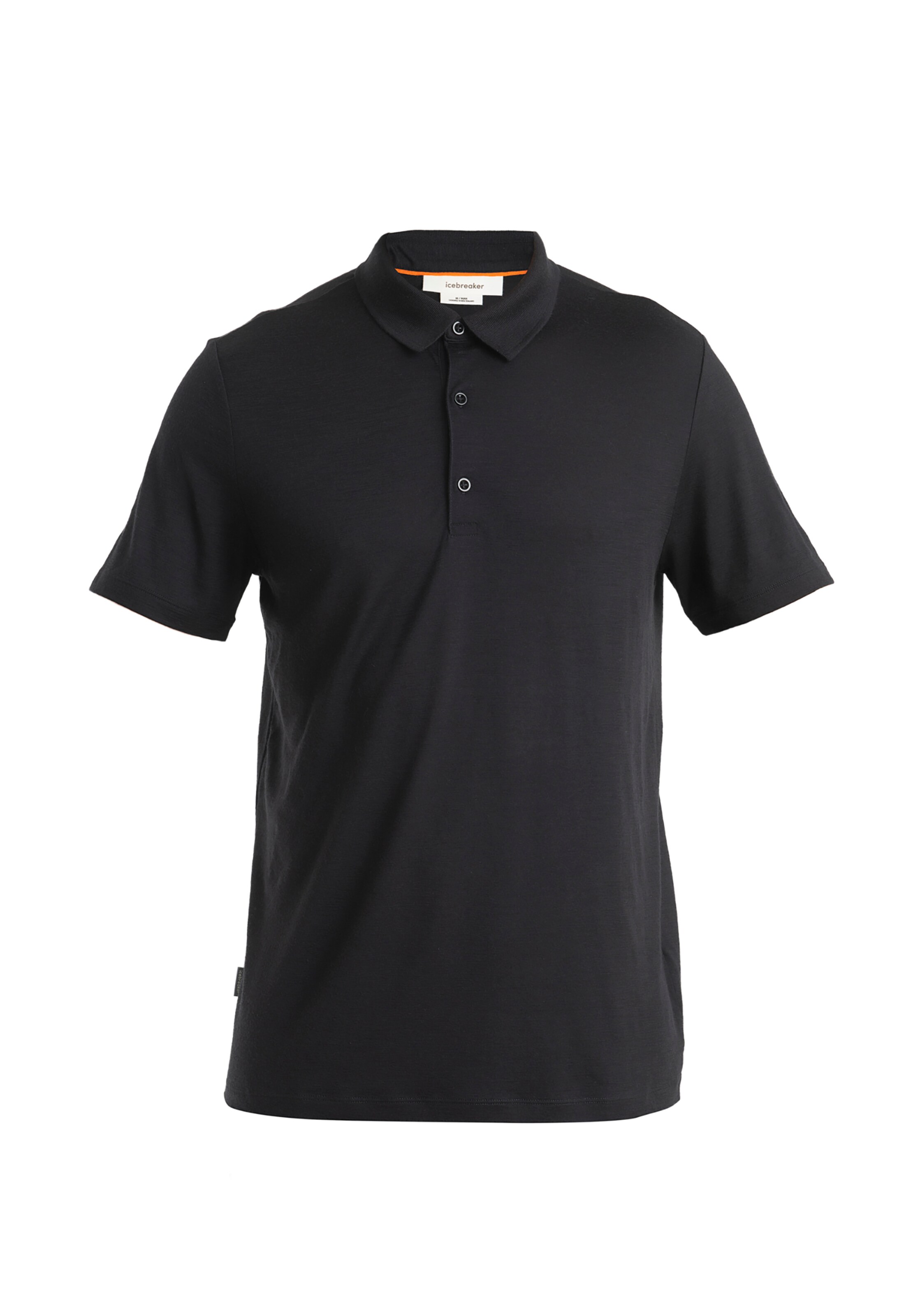 ICEBREAKER - Camiseta funcional 'Tech Lite III' en negro: frente
