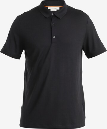 ICEBREAKER Performance Shirt 'Tech Lite III' in Black: front