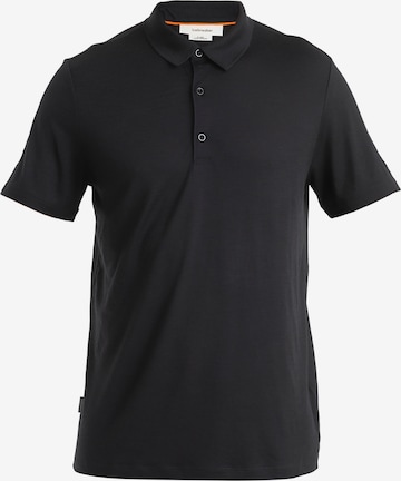 ICEBREAKER - Camisa funcionais 'Tech Lite III' em preto: frente