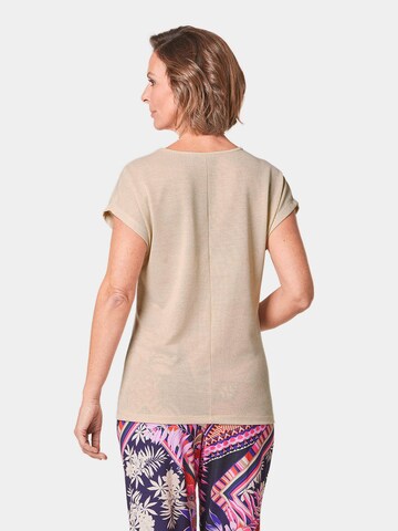 T-shirt Goldner en beige