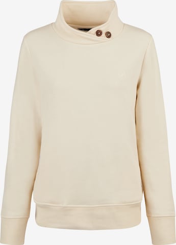 Navigazione Sweatshirt in Beige: voorkant