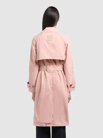 Manteau mi-saison 'ENZA' khujo en rose