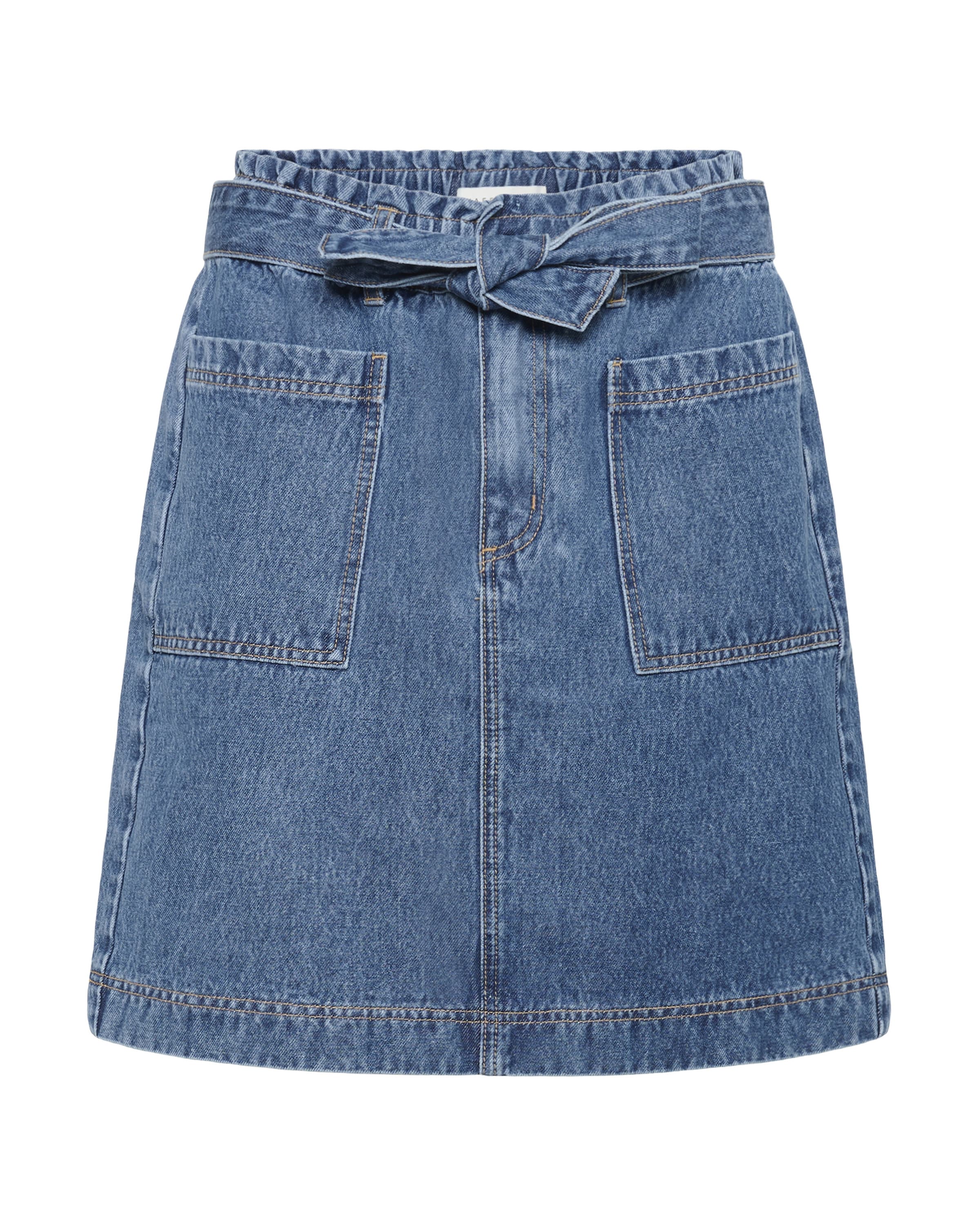 Kaffe Saia 'Klara' em azul ganga, Vista do artigo