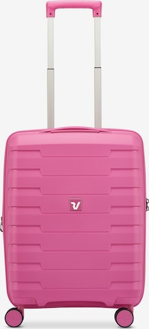 Roncato Trolley 'Skyline 2.0' in Pink: Vorderseite