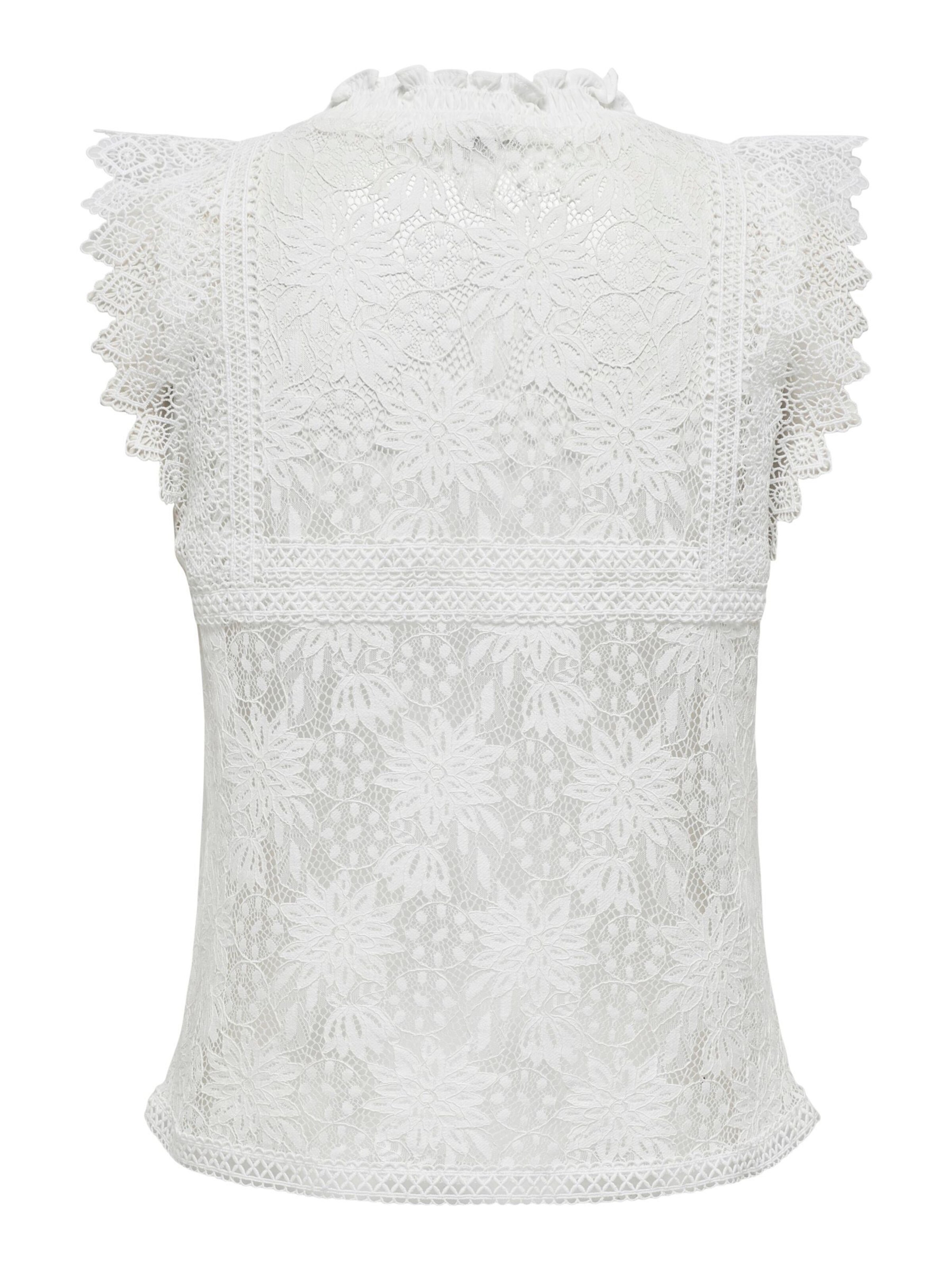 Chemisier 'ONLGillian' ONLY en blanc