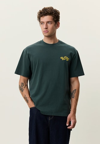 Les Deux - Camiseta 'Service' en verde: frente