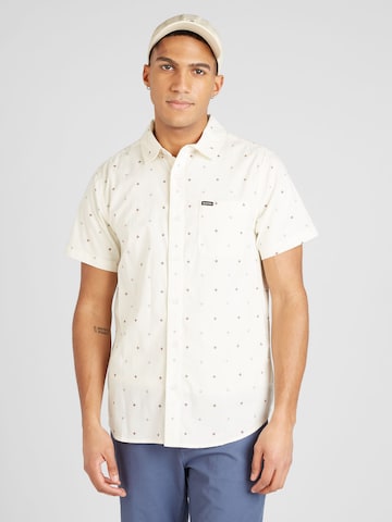 Coupe regular Chemise 'CHARTER' Brixton en blanc