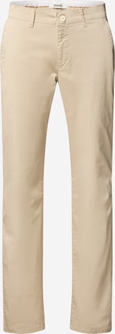 yazubi Chino Pants 'Dustin' in Beige: front